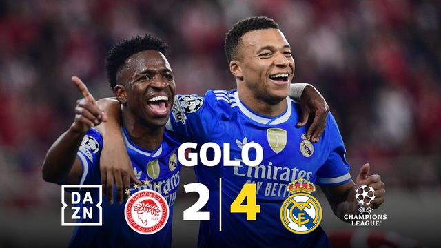 Vinícius a fazer das dele e a servir Mbappé para o... póquer!