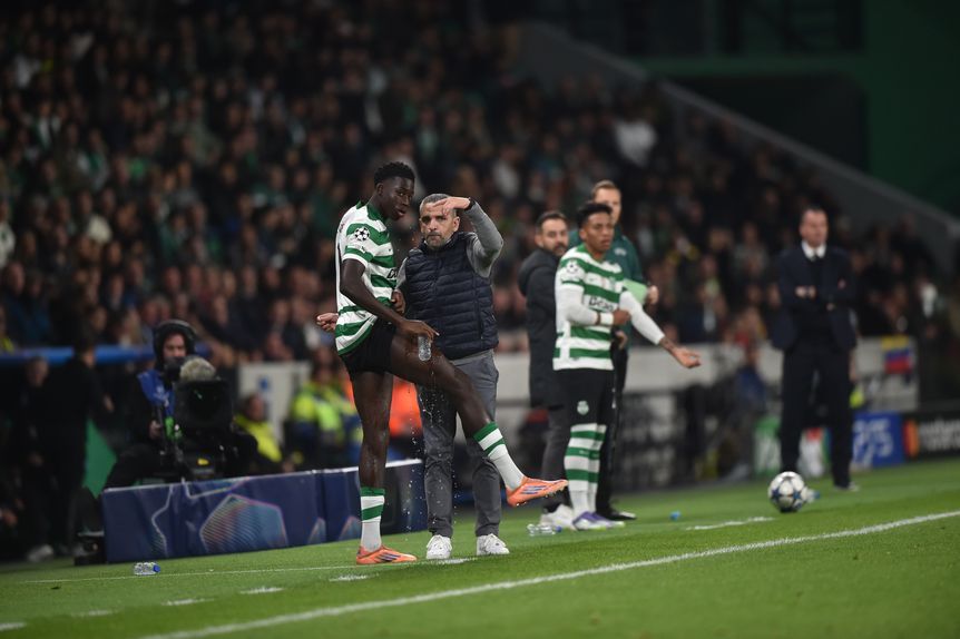 Rui Borges promoveu estreia de Salvador Blopa na equipa A - Foto: MIGUEL NUNES