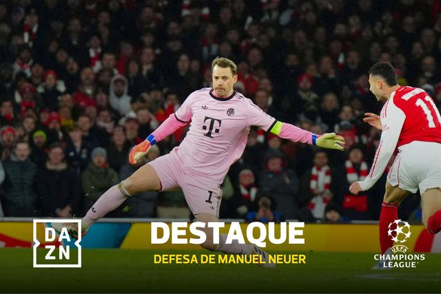 I-na-cre-di-tá-vel! Esta defesa de Neuer é qualquer coisa de especial