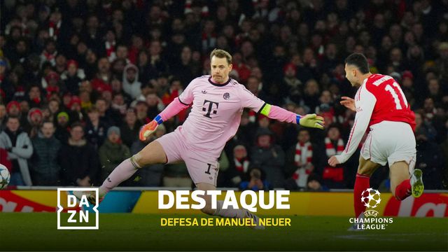 I-na-cre-di-tá-vel! Esta defesa de Neuer é qualquer coisa de especial