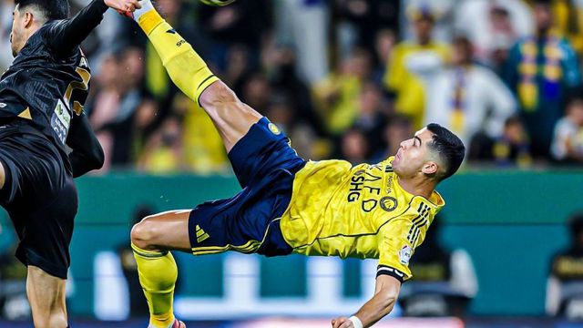 A beleza da bicileta de Ronaldo aos 40 anos - Foto: Al Nassr