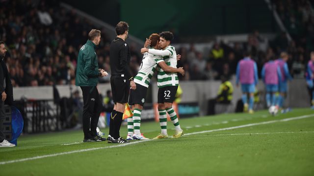 Morita substitui João Simões no jogo entre o Sporting e o Club Brugge - Foto: Miguel Nunes