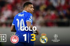 Mbappé para a história: 'hat-trick' em pouco mais de seis minutos!