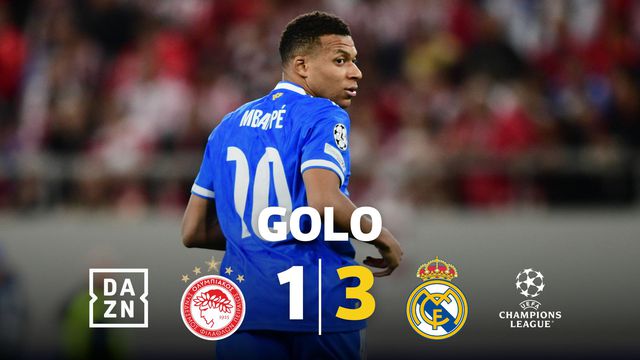 Mbappé para a história: 'hat-trick' em pouco mais de seis minutos!