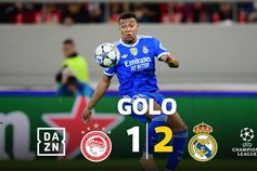 Ele também marca de cabeça! Foi assim que Mbappé deu a volta ao Olympiakos
