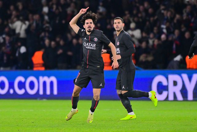 A festa de Vitinha  no Parque dos Príncipes