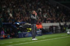 Rui Borges no jogo do Sporting frente ao Club Brugge - Foto: Miguel Nunes