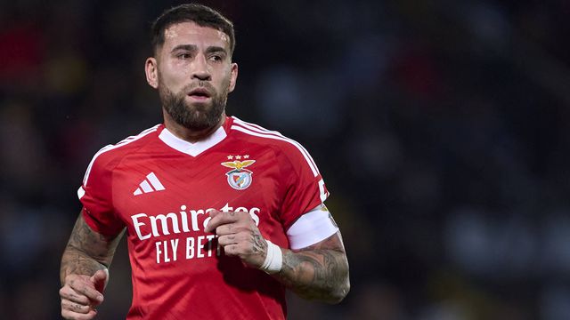 Otamendi em jogo pelo Benfica