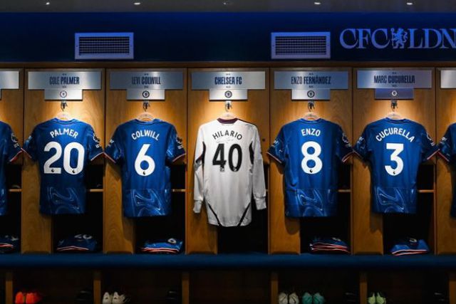 Foto: Chelsea diz adeus a Hilário e homenageia-o assim