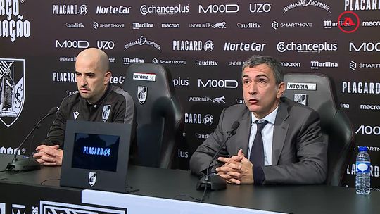 Presidente do Vitória e saída de Rui Borges: «A partir do momento em que quer sair, para nós sai cinco minutos antes. Não existe fazer os próximos jogos»