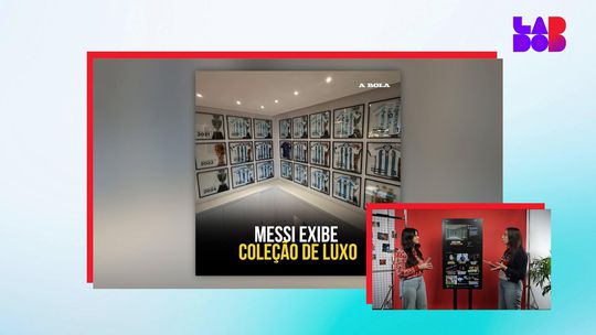 Lado B: A coleção de camisolas de Messi