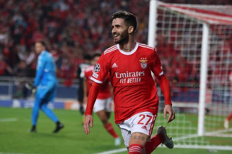 Rafa com a camisola do Benfica — Foto: IMAGO