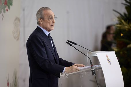 Florentino Pérez, presidente do Real Madrid