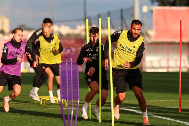 O 'slalom' de Pavlidis - Foto: SL Benfica
