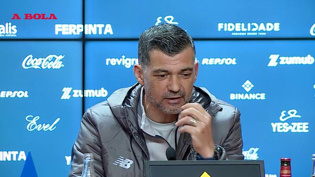 Conceição e o que mudou na equipa recentemente: «Houve claramente um ajuste»