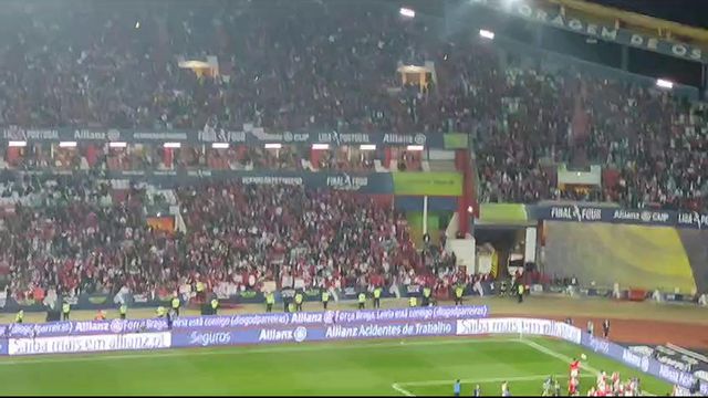 Taça da Liga: Estoril agradeceu apoio dos adeptos