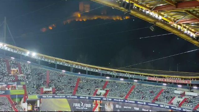 O ambiente a 1 hora do apito inicial