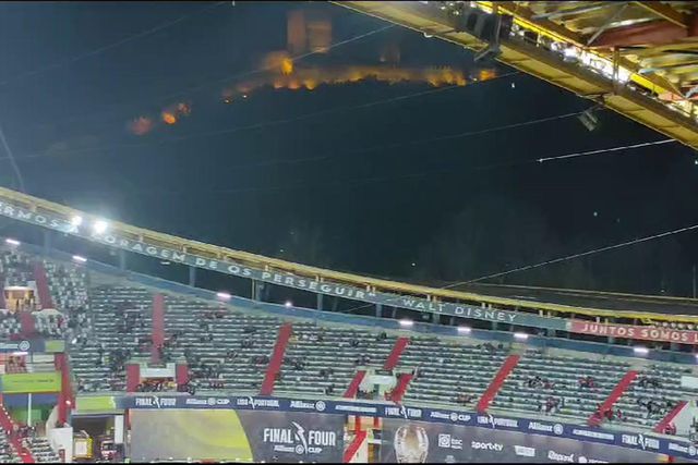 O ambiente a 1 hora do apito inicial