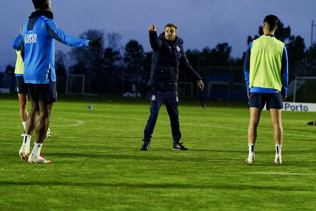 O primeiro treino de Martín Anselmi no FC Porto (fotos)