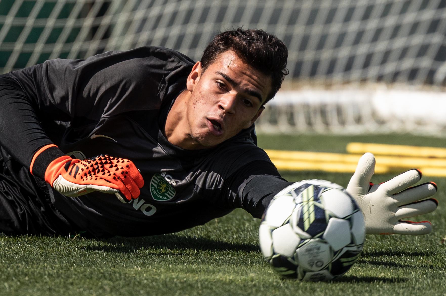 Diego Callai, de 21 anos, cumpre 11.ª época de leão ao peito - Foto: Sporting CP