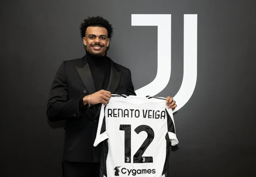 Renato Veiga foi apresentado na Juventus e vai usar o número 12