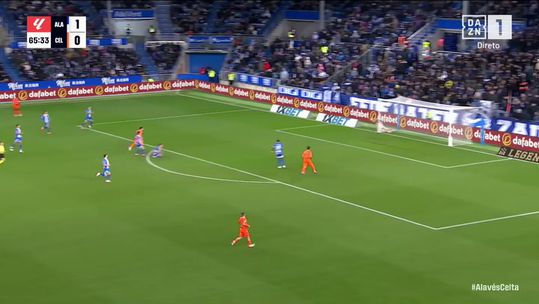 Durán dispara de longe e faz o empate para o Celta (vídeo)