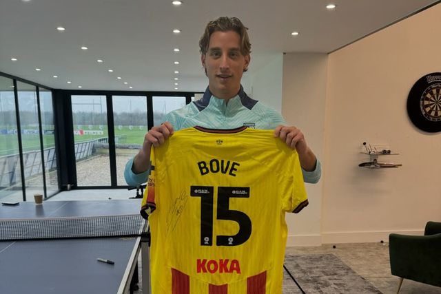 Bove tem novo clube - Foto: Watford