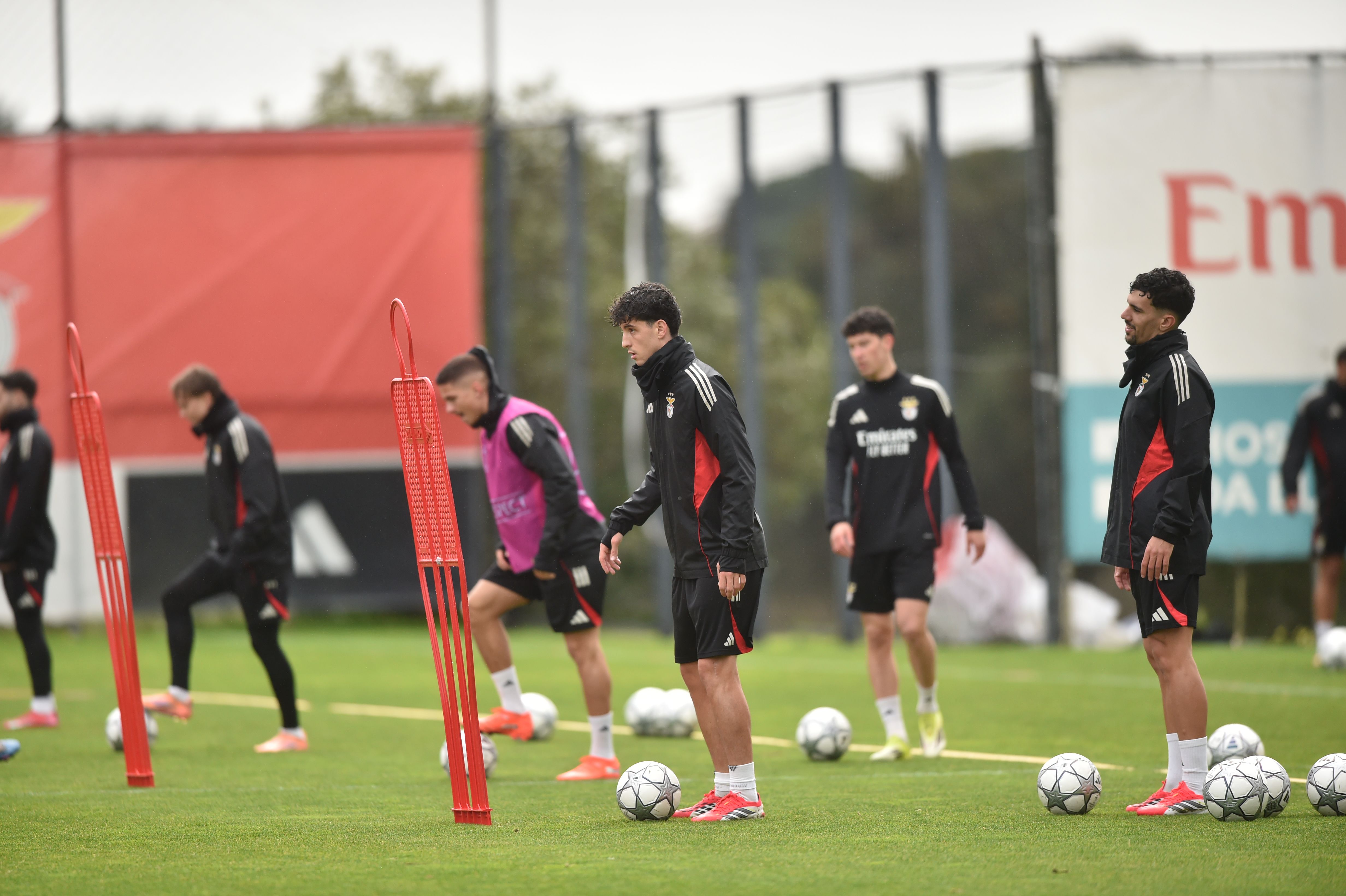 Último treino do Benfica antes do duelo com o Real Madrid para a UEFA Champions League - Foto: MIGUEL NUNES