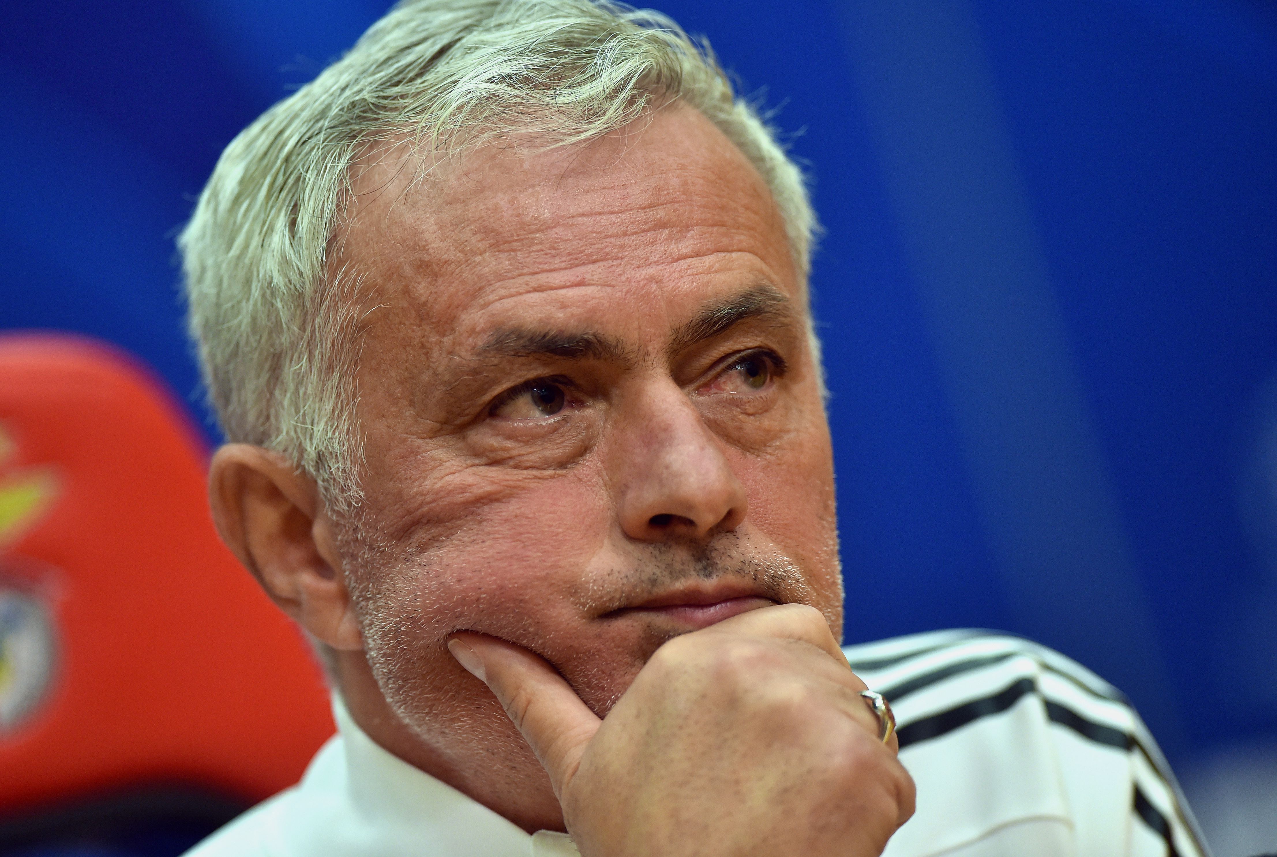 José Mourinho, treinador do Benfica (foto Miguel Nunes)