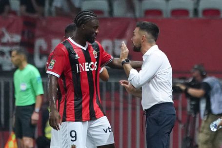 Moffi foi jogador de Farioli no Nice - Foto: Imago