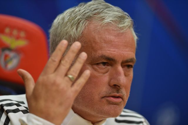 José Mourinho, treinador do Benfica - Foto Miguel Nunes