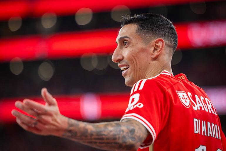 Di María no Benfica - Foto: IMAGO