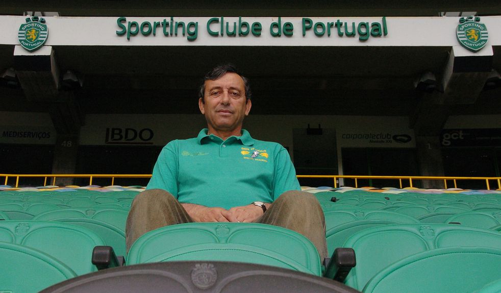 Fernando Mamede, durante uma entrevista a A BOLA, relativa ao 25.º aniversário do Recorde do Mundo alcançado em Los Angeles em 1984. Fotografia tirada na sexta-feira, dia 26 de junho de 2009 - Foto: ASF/Alexandre Pona