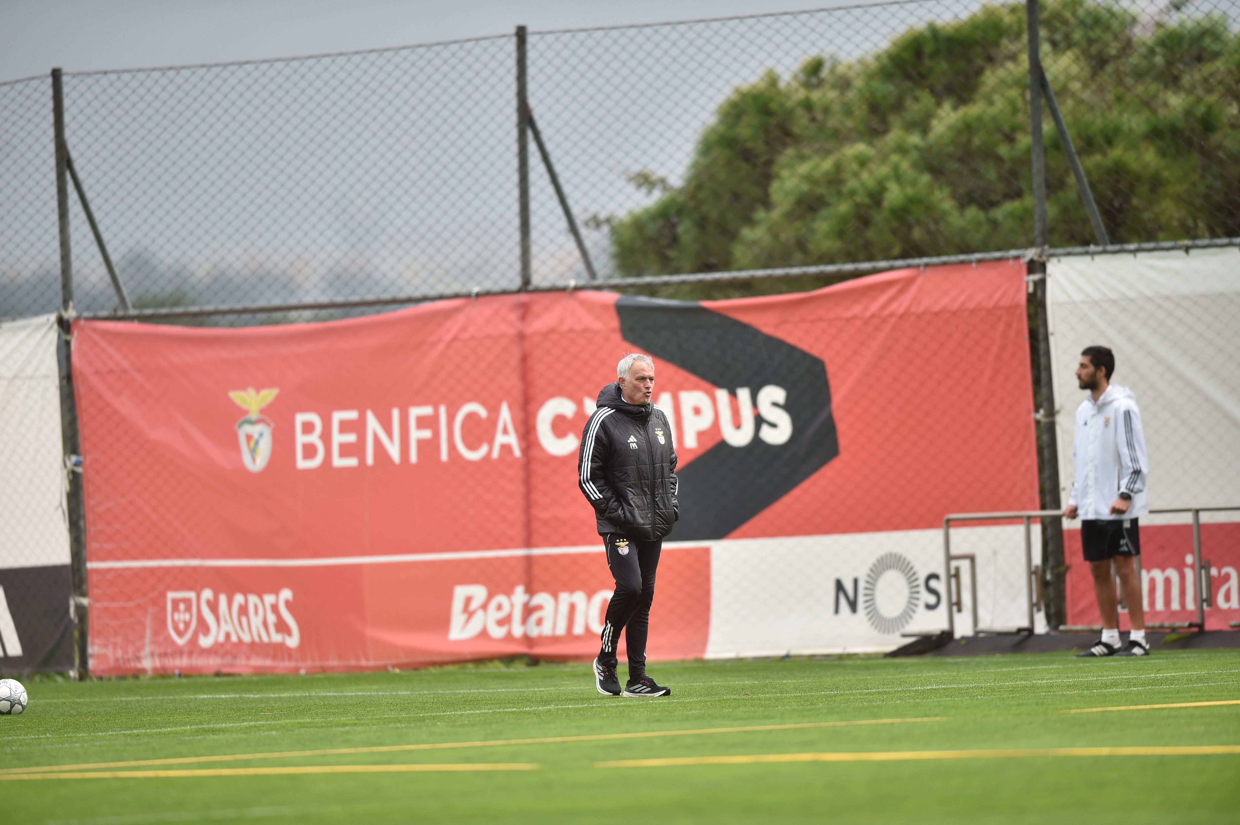 Último treino do Benfica antes do duelo com o Real Madrid para a UEFA Champions League - Foto: MIGUEL NUNES