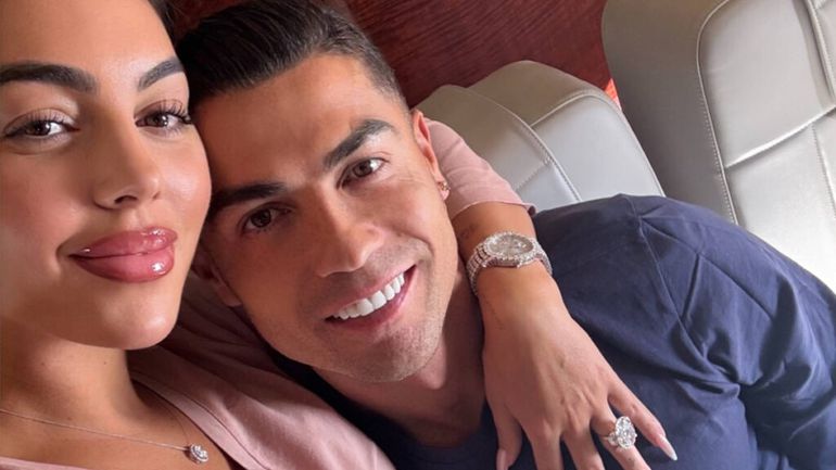 Georgina em momento de cumplicidade com CR7 - Foto: Instagram/Georgina Rodríguez