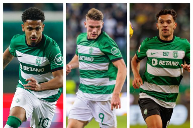 As três garras do Sporting para o dérbi