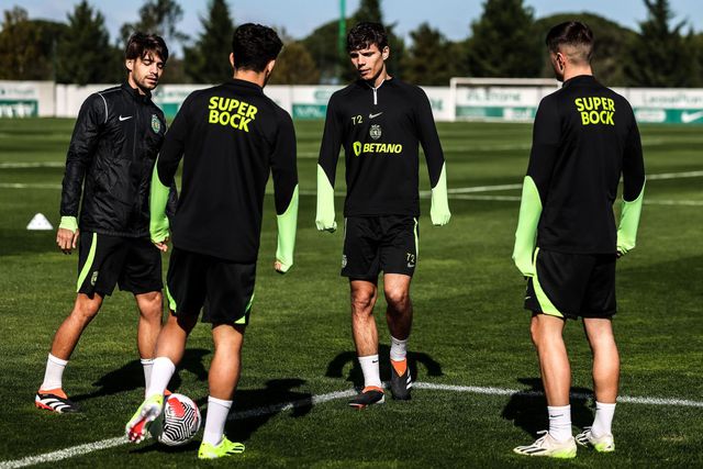 Sporting prepara o dérbi (ainda) com três baixas