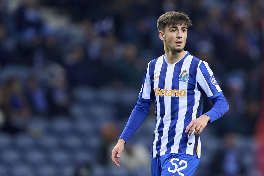 Martim Fernandes em ação pelo FC Porto