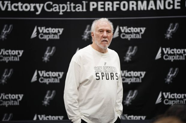 Gregg Popovich, em setembro do ano passado, antes de sofrer o AVC