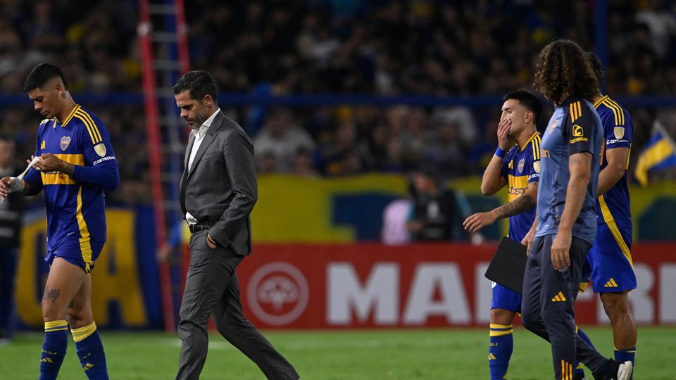 Fernando Gago não esconde desilusão pela eliminação do Boca Juniors na qualificação para a Libertadores