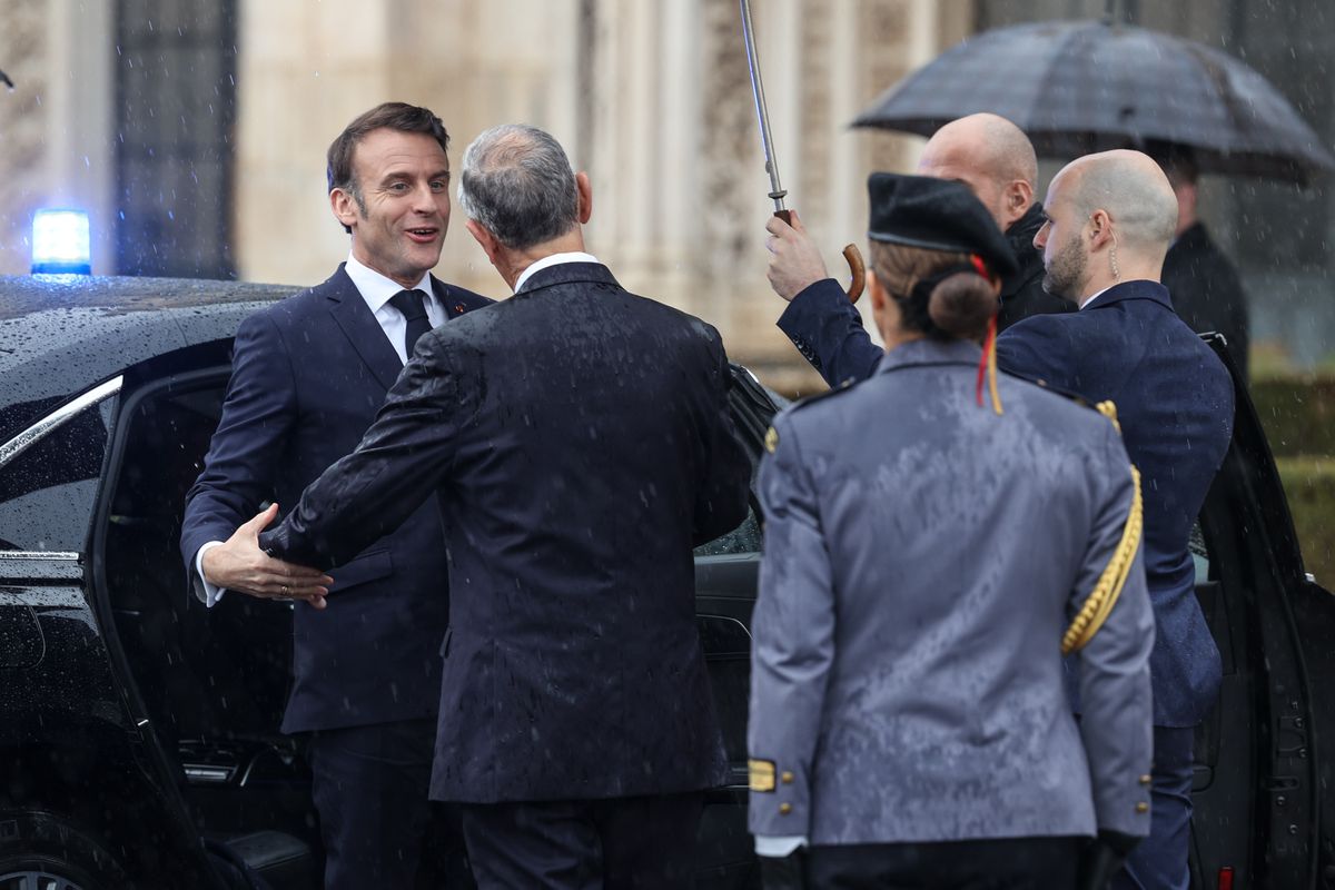 Emmanuel Macron em Portugal para visita de dois dias 