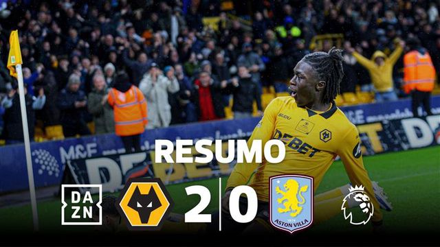 Português marca na segunda vitória dos Wolves na Premier League (resumo)