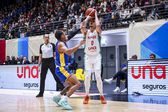 Diogo Brito este sensacional ao concretizar 8 triplos em 12 tentativas         Fotografia FIBA