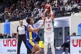 Diogo Brito esteve sensacional ao concretizar 4 de 6 triplos, mas não chegou -         Foto: FIBA
