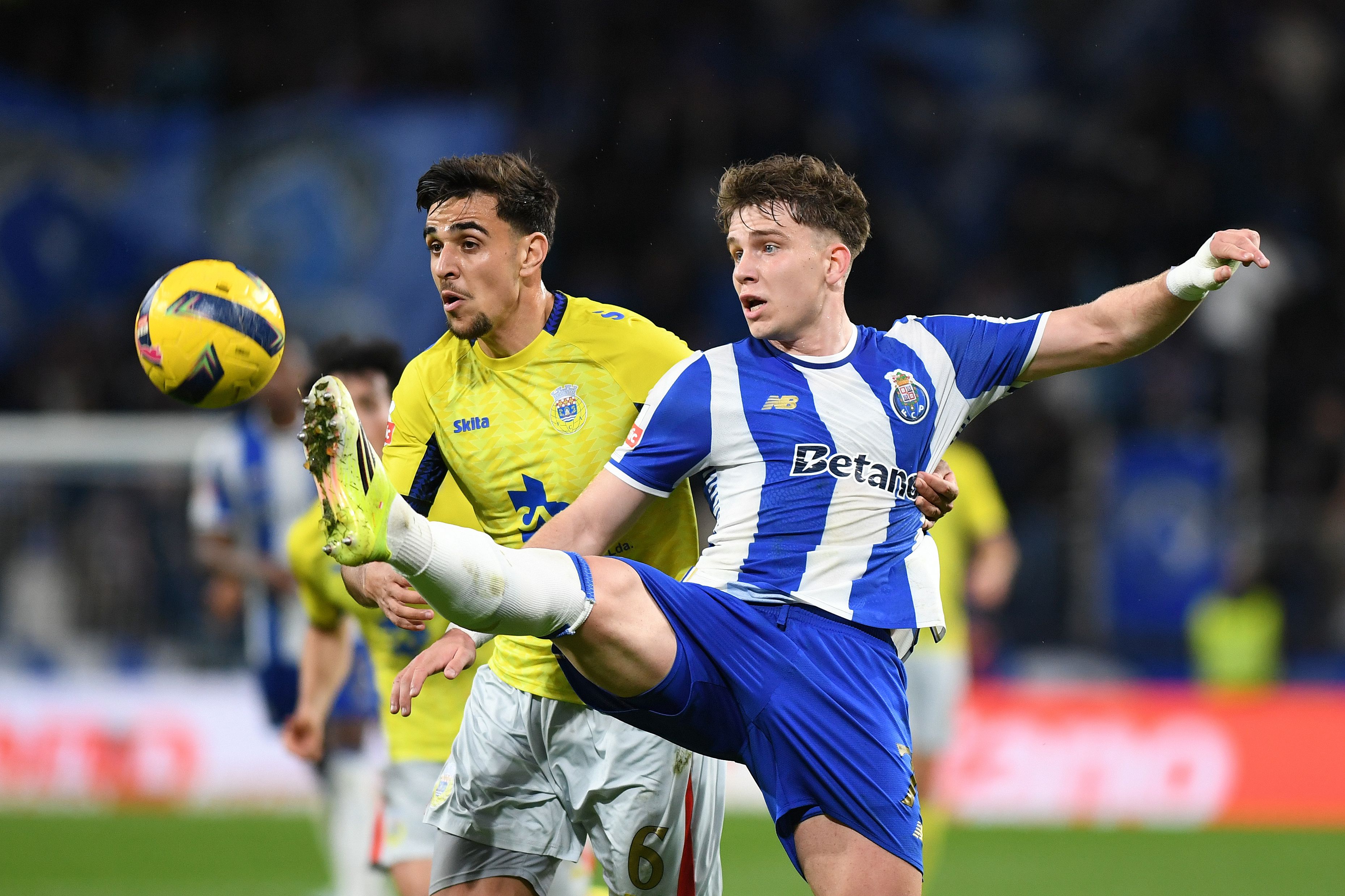 Pietuszewski no FC Porto-Arouca — Foto: Rogério Ferreira/KAPTA+