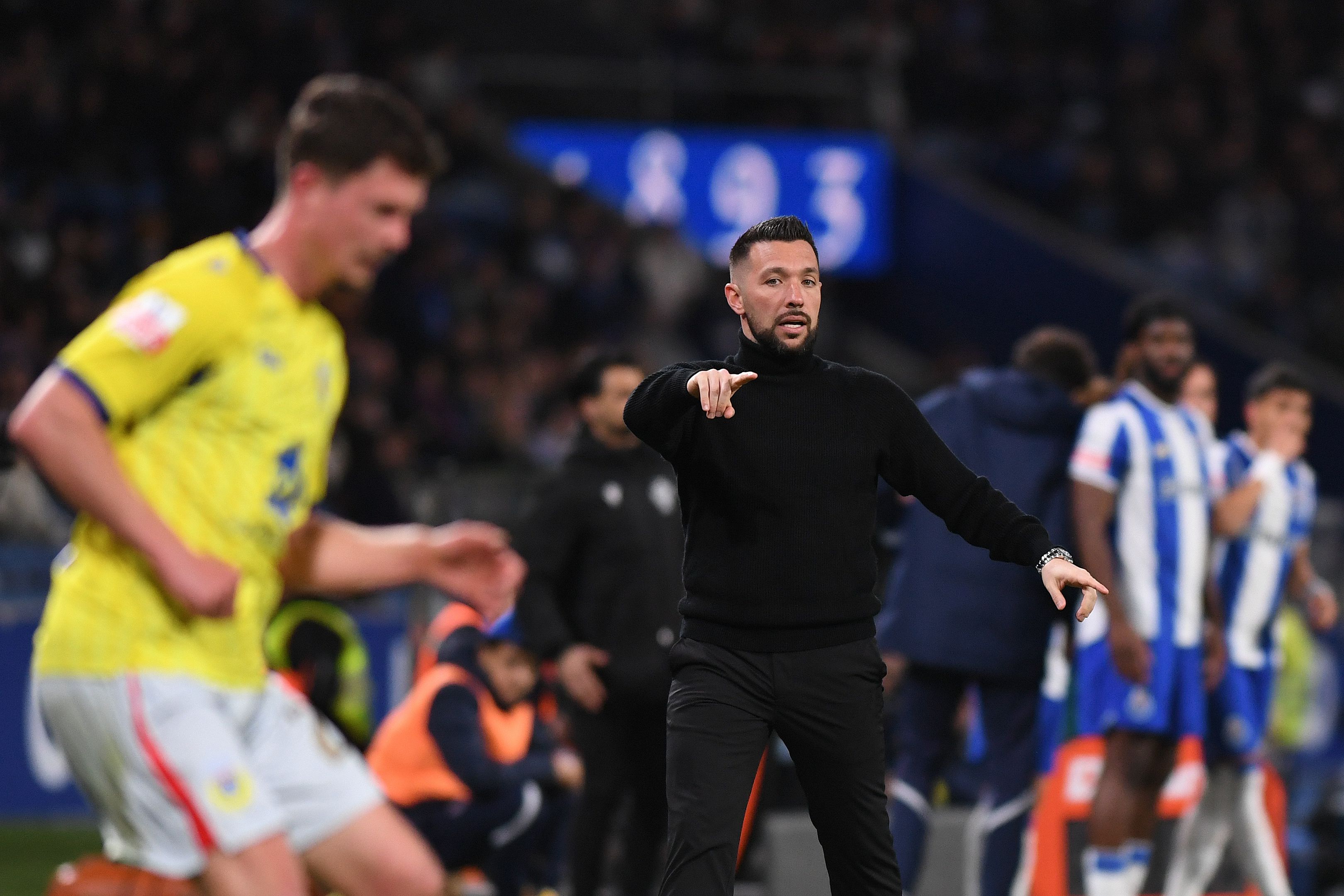 Farioli no FC Porto-Arouca — Foto: Rogério Ferreira/KAPTA+