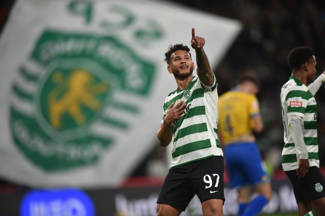 Luis Suárez, avançado colombiano de 28 anos do Sporting - Foto: MIGUEL NUNES