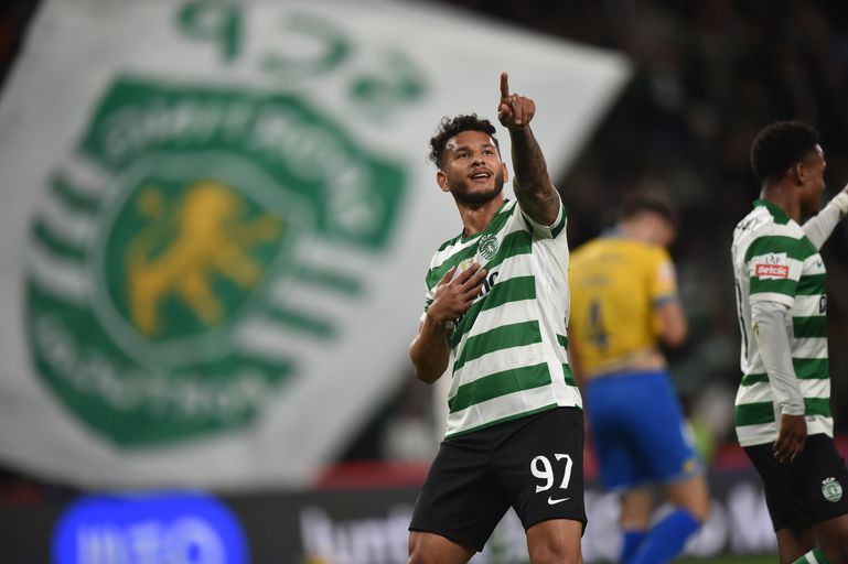 Luis Suárez marcou dois golos diante do Estoril - Foto: Miguel Nunes