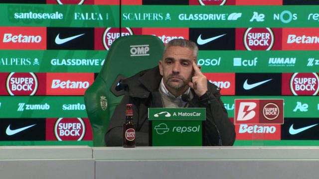 Rui Borges e a gestão de Pote: «Gosto muito de ouvir o atleta»