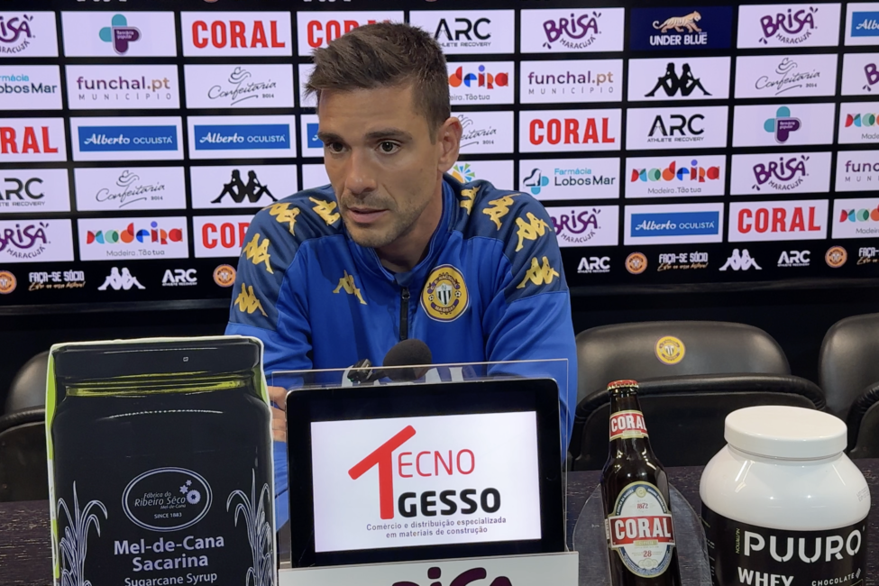 Tiago Margarido, treinador do Nacional. -Foto: CD NACIONAL